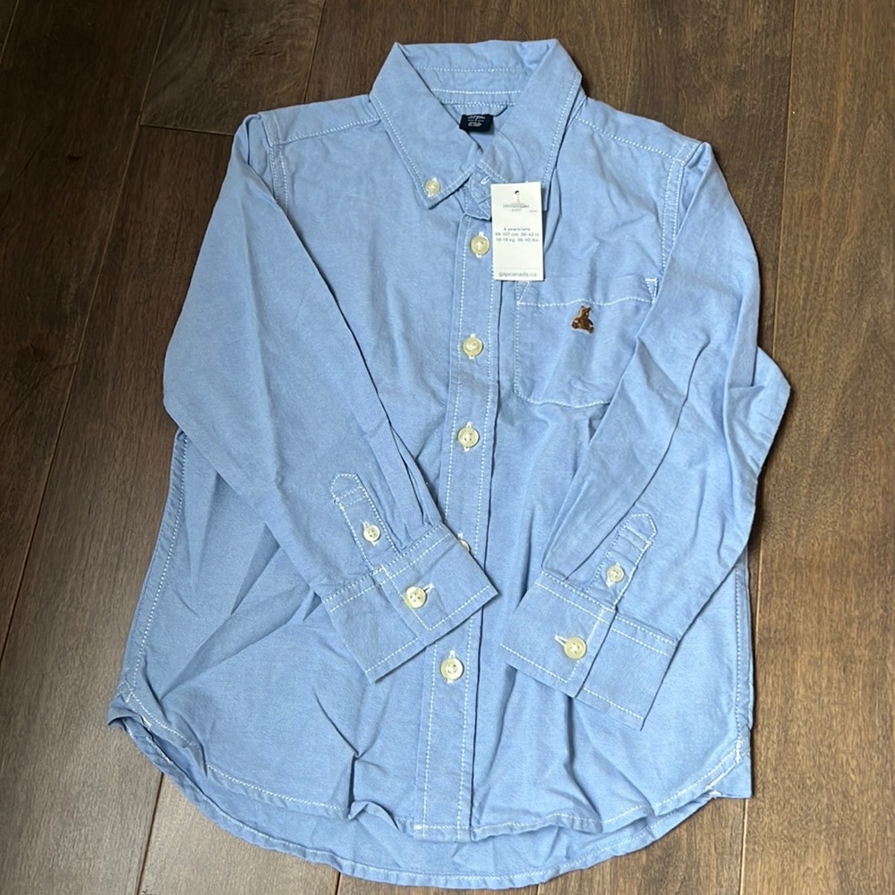 Baby Gap Toddler Button Down Shirt- NWT size 4